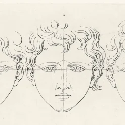 Sale Boutiques de musées Estampe Six têtes de Marc Aurèle jeune