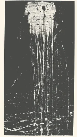 Boutiques de musées Créations Contemporaines-Estampe The dragon king's daughter waterfall - Pat Steir