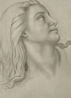 Boutiques de musées Dessins|Chefs D'Œuvre Des Musées-Estampe Tête de femme