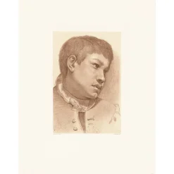 Boutiques de musées Chefs D'Œuvre Des Musées-Estampe Tête de jeune garçon - Carrache