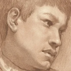 Boutiques de musées Chefs D'Œuvre Des Musées-Estampe Tête de jeune garçon - Carrache