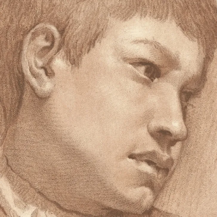 Boutiques de musées Chefs D'Œuvre Des Musées-Estampe Tête de jeune garçon - Carrache