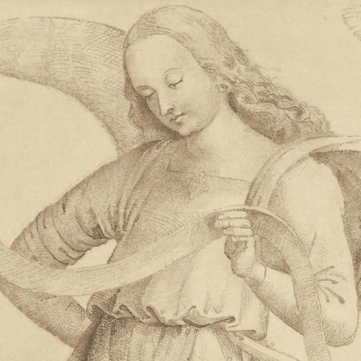 Boutiques de musées Dessins-Estampe Étude d'ange debout - Le Pérugin