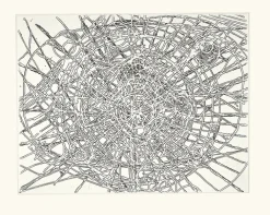 Boutiques de musées Créations Contemporaines-Estampe Untitled Louvre - Terry Winters 2001