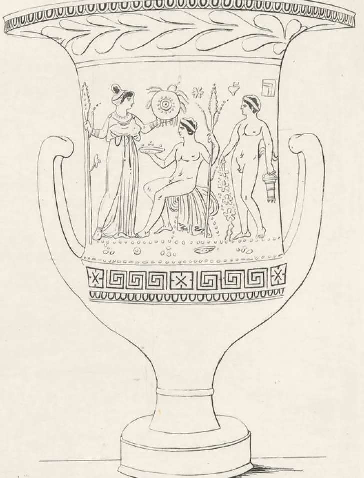 Online Boutiques de musées Estampe Vase de Jason tenant la Toison d'Or