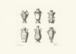 Sale Boutiques de musées Estampe Vase d'époque Louis XII - Auguste Péquégnot