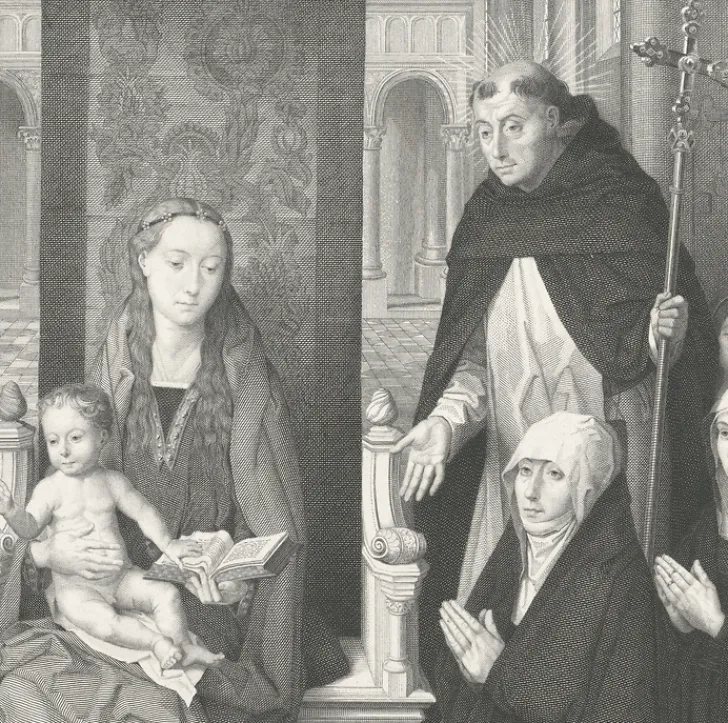 Boutiques de musées Chefs D'Œuvre Des Musées-Estampe Vierge des donateurs - Hans Memling