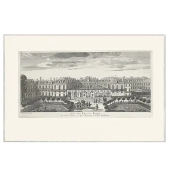 Boutiques de musées Chefs D'Œuvre Des Musées-Estampe vue du Palais-Royal Côté Jardin