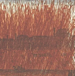 Boutiques de musées Paris Et Le Louvre|Créations Contemporaines-Estampe Vue en perspective du palais des Tuileries du côté de l'entrée - Arnulf Rainer 1992