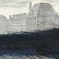 Discount Boutiques de musées Estampe Vue et perspective du palais et des jardins des Tuileries - Arnulf Rainer 1992
