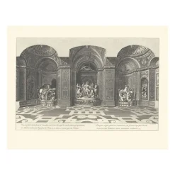 Sale Boutiques de musées Estampe Vue fond de la grotte de Thétys de Jean Lepautre