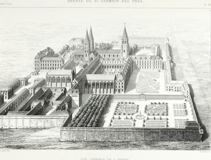 Boutiques de musées Architecture Et Villes-Estampe Vue Générale De L'Abbaye