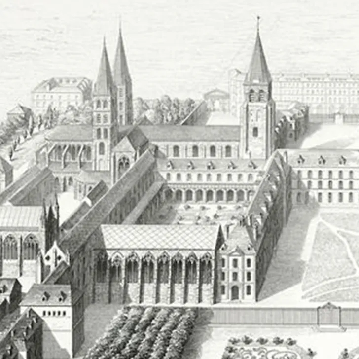 Boutiques de musées Architecture Et Villes-Estampe Vue Générale De L'Abbaye