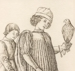 Boutiques de musées Art Moderne-Estampe Zintilomo, carte 5, Le Tarot de Mantegna - Cécile Reims