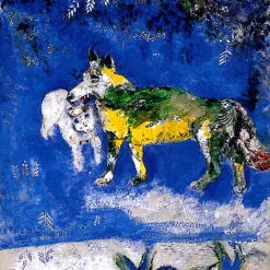 Boutiques de musées Livres Jeunesse-Fables Jean de La Fontaine illustrées par Marc Chagall