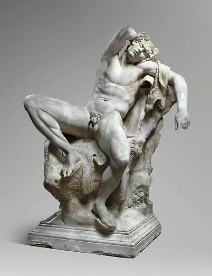 Hot Boutiques de musées Faune Barberini, d'apès un original conservé en Allemagne à la glytopthèque de Munich (panneaux aluminium)