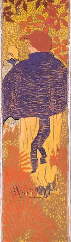 Boutiques de musées Panneaux Aluminium|Toiles Sur Châssis-Femme à la pèlerine (panneaux aluminium)