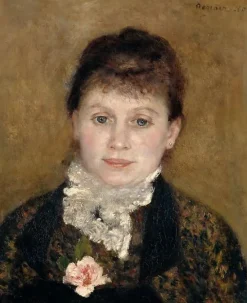 Clearance Boutiques de musées Femme au jabot blanc (toiles sur châssis)