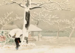 Best Boutiques de musées Femme de dos dans un paysage de neige, 1847-1915 (toiles encadrées)