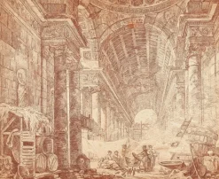 Boutiques de musées Panneaux Acryliques|Toiles Encadrées-Femme faisant la lessive (panneaux acryliques)