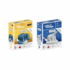 New Boutiques de musées Figurine à mouler et à décorer L'Ours blanc - Mako Moulages