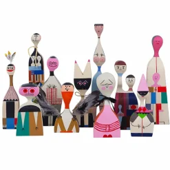 Boutiques de musées Design|Art De La Maison-Figurine en bois Alexander Girard N°7 - Vitra