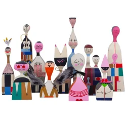 New Boutiques de musées Figurine en bois Alexander Girard N°4 - Vitra