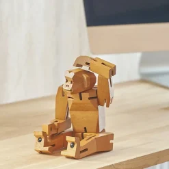 Clearance Boutiques de musées Figurine en bois Singe - Morphits by Yoshiaki Ito