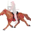 Boutiques de musées Jouets-Figurine Le cheval fauve au harnachement rouge