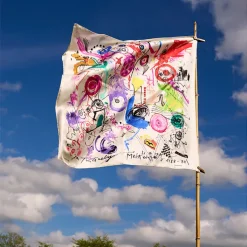 Online Boutiques de musées Foulard Meta Jean Tinguely 90x90cm