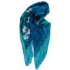 Boutiques de musées Foulards, Étoles, Châles-Foulard Nymphéas - Reflets verts