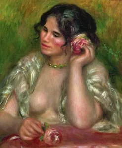 Sale Boutiques de musées Gabrielle à la rose (affiches d'art)