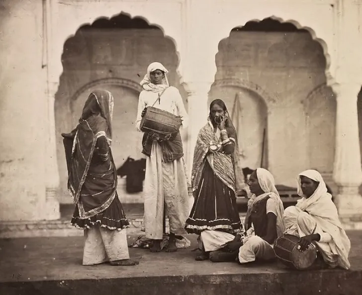 Outlet Boutiques de musées Groupe de hijra, 1870-1880 (toiles encadrées)