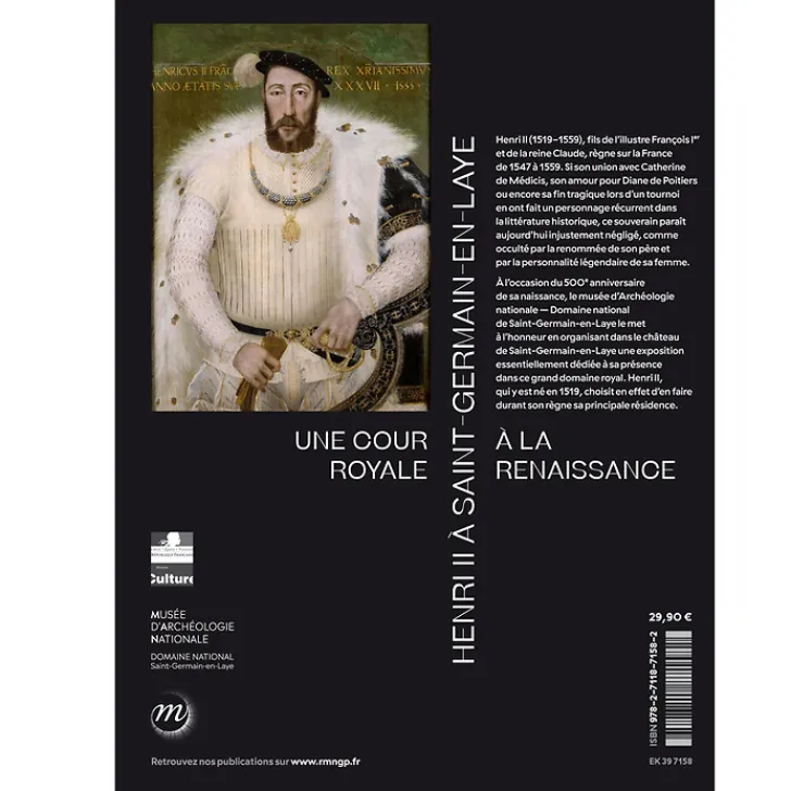 Boutiques de musées Catalogues D'Exposition-Henri II à Saint-Germain-en-Laye - Une cour royale à la Renaissance - Catalogue d'exposition