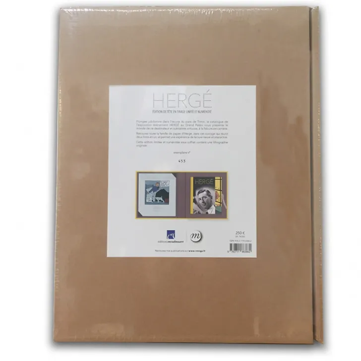 Boutiques de musées Monographies|Éditions De Luxe-Hergé - Catalogue de l'exposition - Édition de luxe