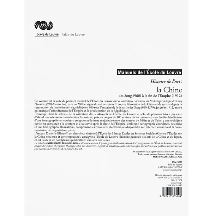 Boutiques de musées Histoire, Géographie Et Sciences-Histoire de l'art : la Chine des Song (960) à la fin de l'Empire (1912)