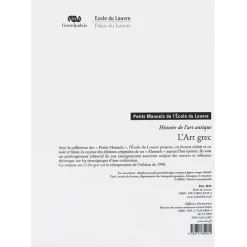 Boutiques de musées Histoire de l'art antique ; L'Art Grec