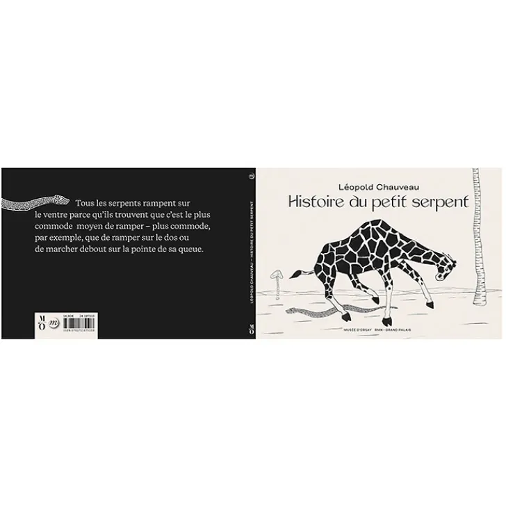 Boutiques de musées Livres Jeunesse-Histoire du petit serpent - Léopold Chauveau