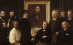 Boutiques de musées Toiles Sur Châssis-Hommage à Delacroix (toiles sur châssis)