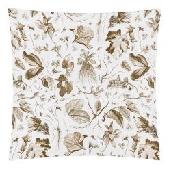 New Boutiques de musées Housse de coussin bronze Herbier du roi - Maison Baluchon