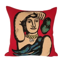 Online Boutiques de musées Housse de coussin Fernand Léger - Litographie Mourlot
