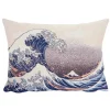Boutiques de musées Art De La Maison-Housse de coussin Hokusai La vague