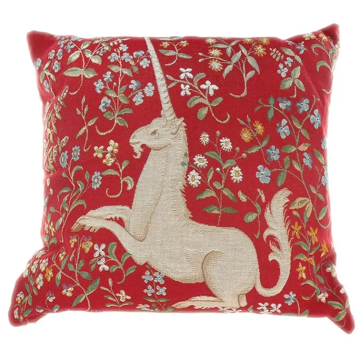 Boutiques de musées Art De La Maison-Housse de coussin Licorne