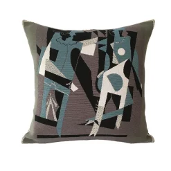 New Boutiques de musées Housse de coussin Picasso - Arlequin et femme au collier -Pansu