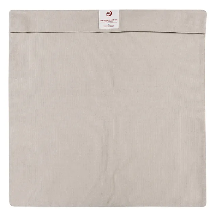 Boutiques de musées Housse de coussin verte Herbier du roi - Maison Baluchon