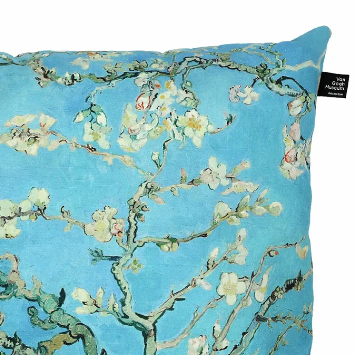 New Boutiques de musées Housse de coussin Vincent van Gogh - Amandier en fleurs - 40x40cm