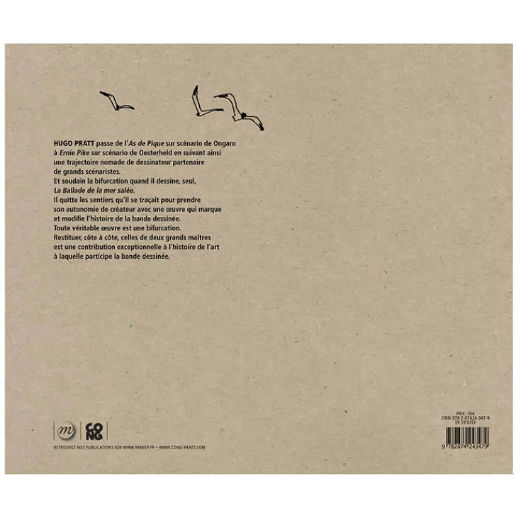 Boutiques de musées Catalogues D'Exposition-Hugo Pratt. Lignes d'horizon - Catalogue d'exposition