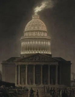 Boutiques de musées Toiles Encadrées-Illumination du Panthéon (toiles encadrées)