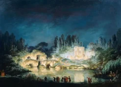 Online Boutiques de musées Illumination du pavillon du Belvédère et du Rocher (panneaux aluminium)