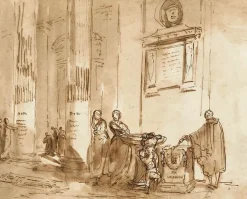 Discount Boutiques de musées Intérieur d'une église (affiches d'art)